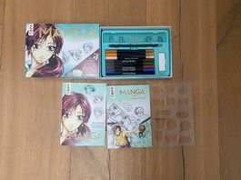 Manga zeichnen lernen - Die wunderbare Kreativbox