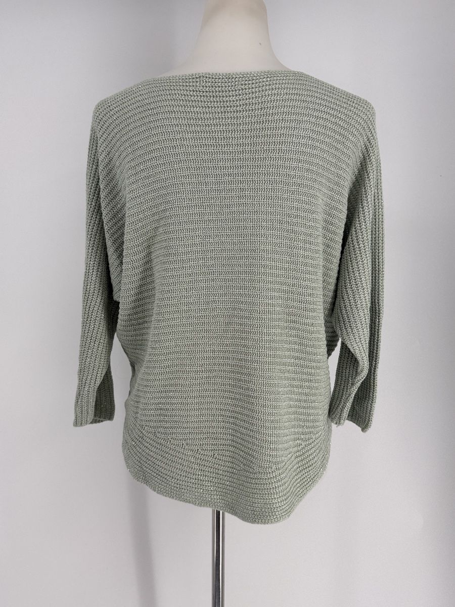 Pullover & Sweatshirts: Pullover Gr. L mit Lurex und 3/4 Arm – Gebraucht aus Auenstein von moin. 2