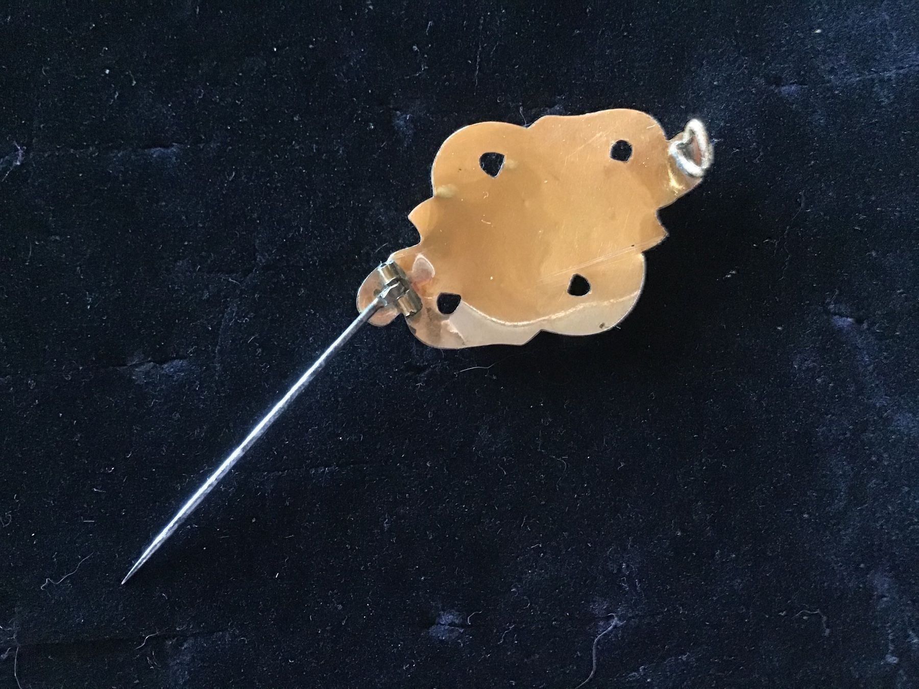 Spille & Fermagli: Antike Schaumgold Brosche – Usato da St. Gallen venduto da Goldlilly 2