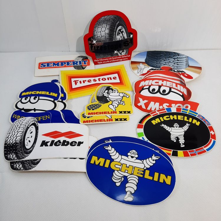 Kleber, Sticker, Vintage, diverse Pneumarken | Kaufen auf Ricardo