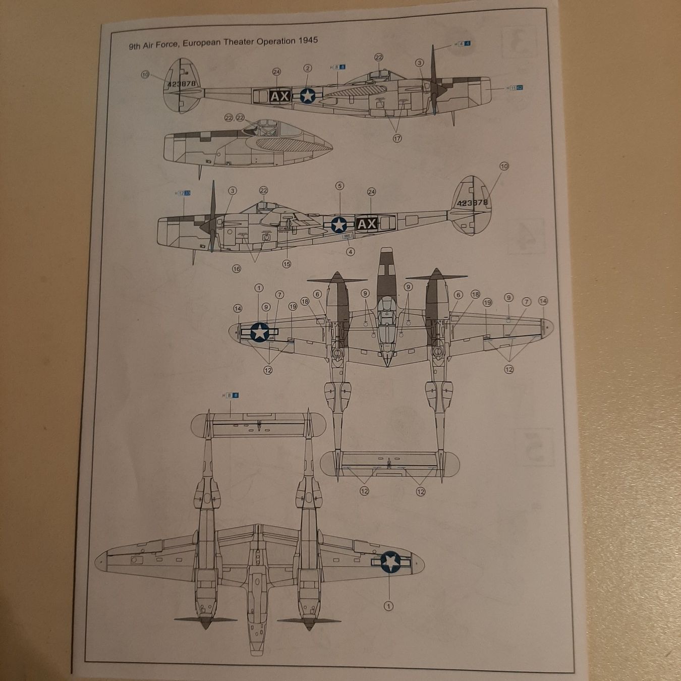 Lockheed Kit di modellismo & Modellini statici: 2630 ... Lockheed P-38 Pathfinder ... Dragon 5032 – Nuovo (secondo la descrizione) da Bonstetten venduto da Benibanny59 2