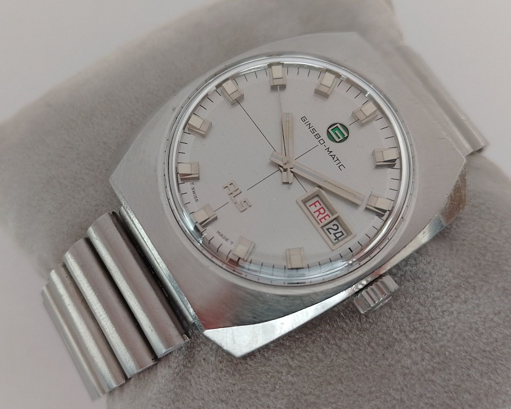 Ginsbo Watch Co Uhren: Ginsbo-Matic "ALS" Automatic 1970er Herrenarmbanduhr – Gebraucht aus Basel von Givens_Watches