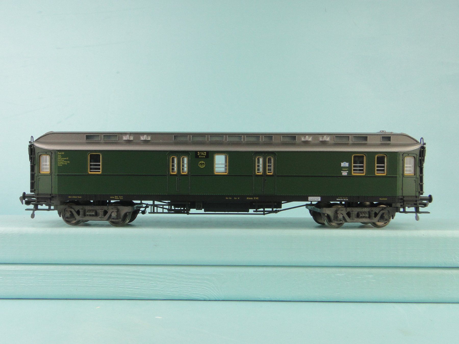 Fleischmann Modelleisenbahnen: Fleischmann H0 5079 DRG Postwagen , neuwertig – Gebraucht aus Bülach von cann11 1