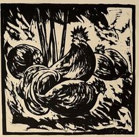 Alexander Gerbig (1878-1948) Holzschnitt