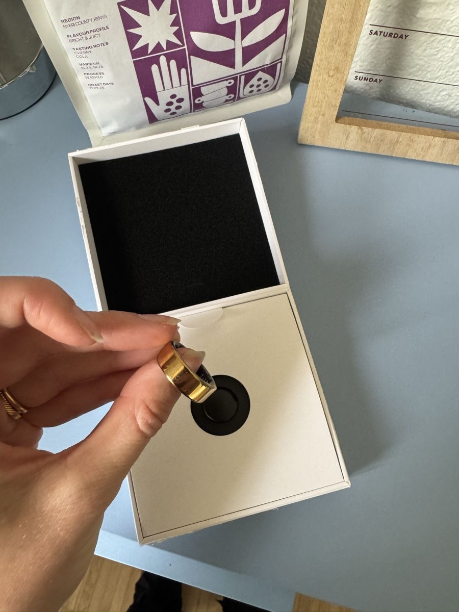 Anelli: Oura Ring Heritage Gold Size 8 new – Nuovo e nell'imballaggio originale da Gockhausen venduto da lea_2kkb 3
