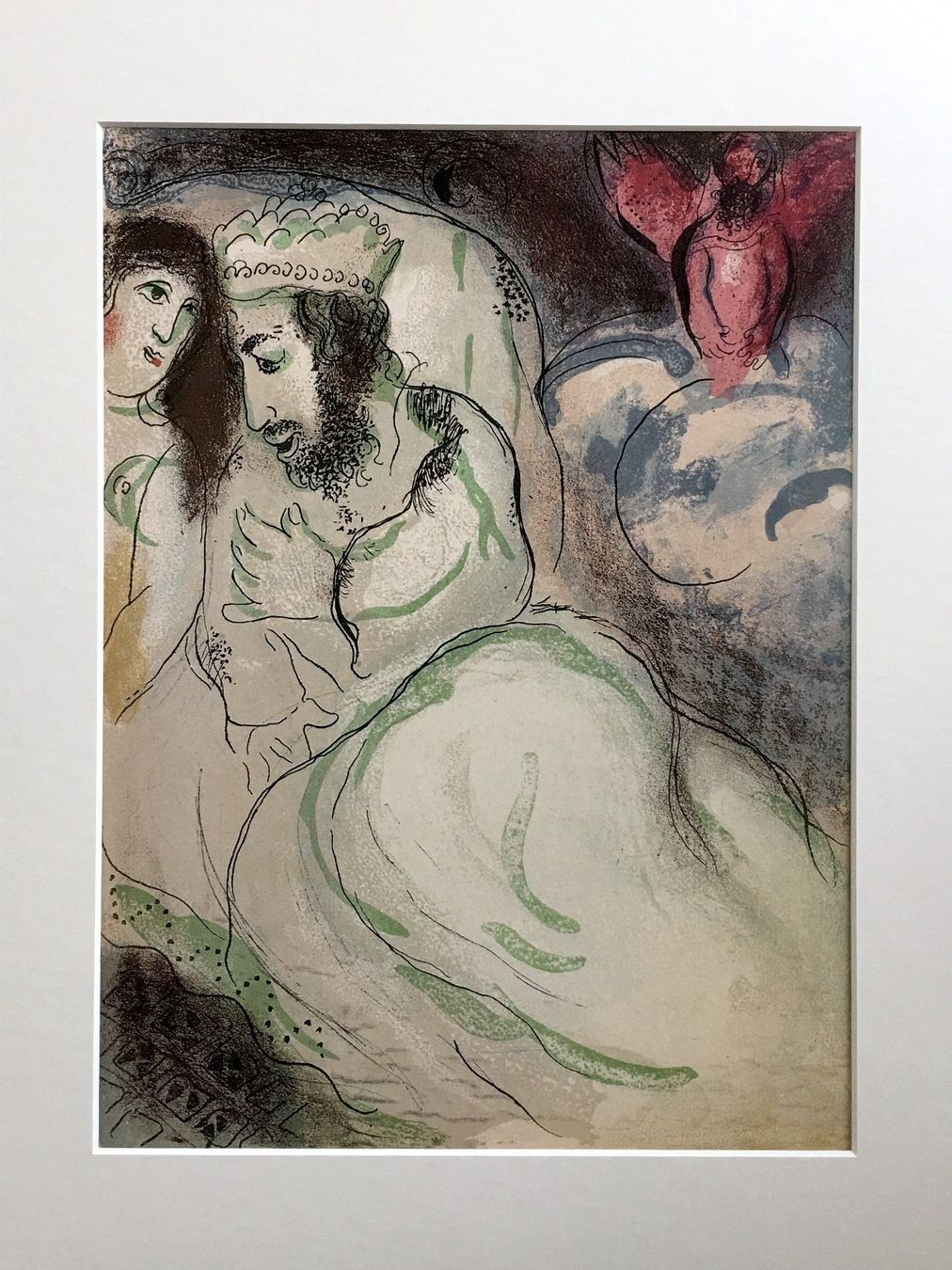 Grafica & Litografie: Marc Chagall 3 Drucke: "Dessins pour la Bible" – Usato da Nennigkofen venduto da babag 4