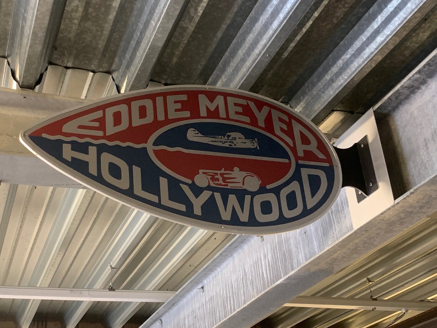 Insegne: Flaggentafel Eddie Meyer Hollywood – Usato da Ottikon venduto da Hogdog