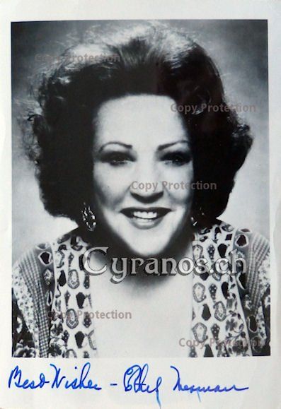 Autogramme: Ethel Merman (1908-1984) Schauspielerin - Autogramm – Gebraucht aus Dietikon von cyranos1