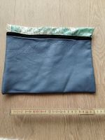 Vintage Kosmetiktasche / Necessaire mit Weltkarte, Top!