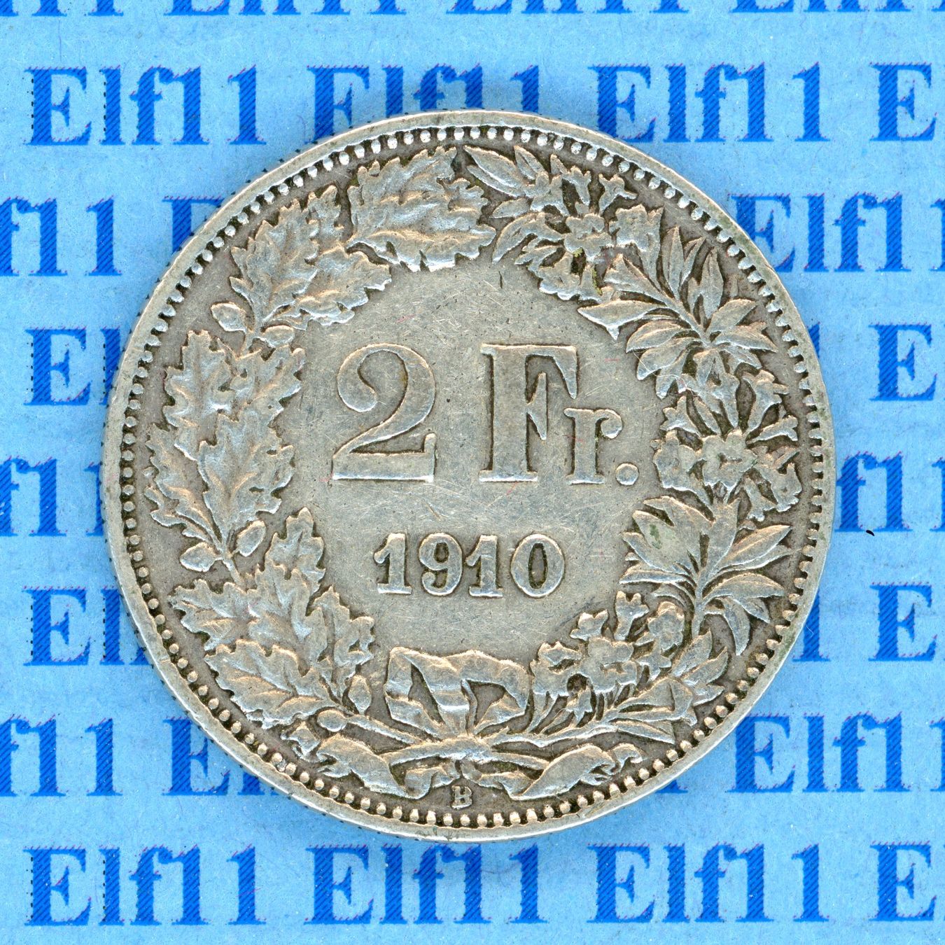 Alle Münzen: CHF___2.00 1910 ss+ 2 Franken – Gebraucht aus Widnau von Elf11