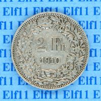 CHF___2.00 1910 ss+ 2 Franken