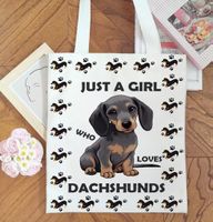 SÜSSE TASCHE, "VIELE DACKEL" NEU