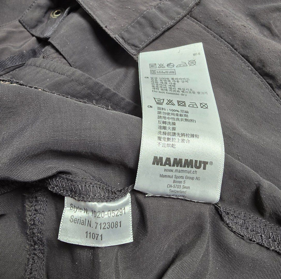 Mammut Pantaloni: Mammut ZIP Hose Gr. 52 Herren – Usato da Urtenen-Schönbühl venduto da mammutli22 4