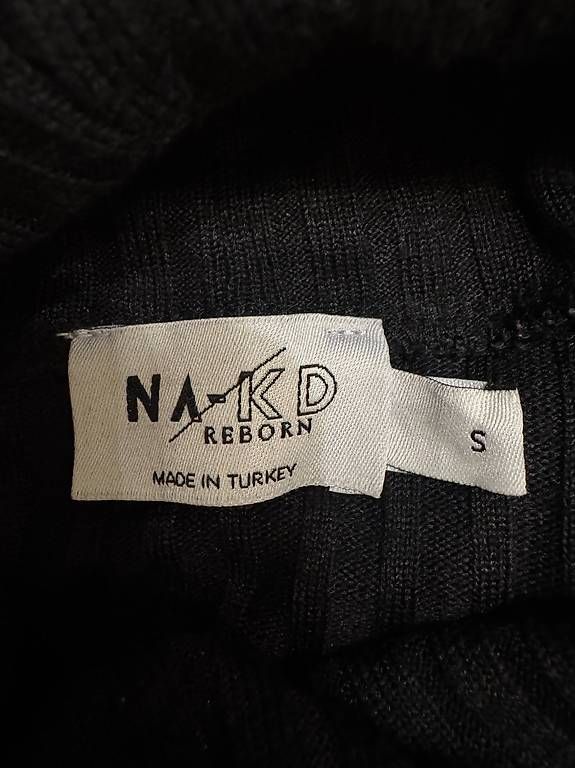 Vestiti: Rippkleid mit Rollkragen - Gr. S - Schwarz – Usato da Effretikon venduto da alicebrunner 2