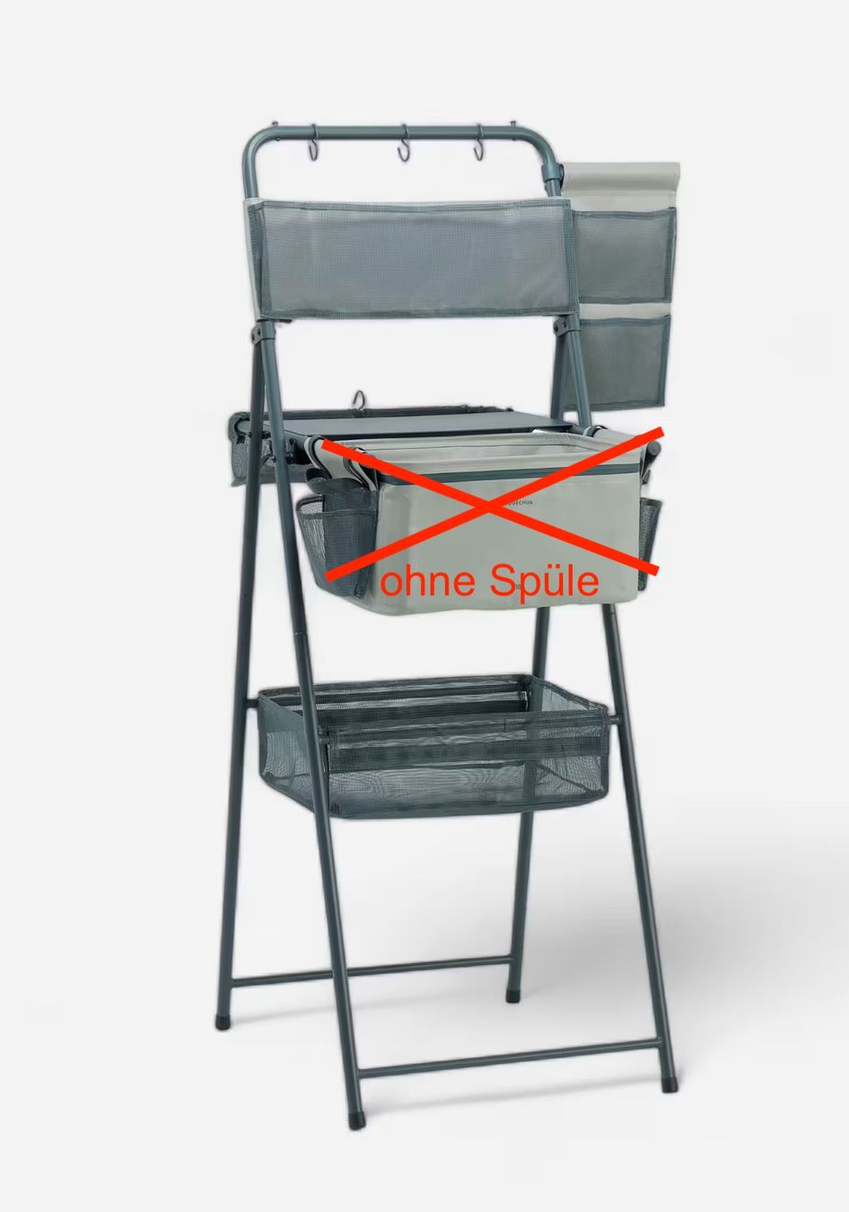 Decathlon Armadi: QUECHUA Camping-Möbel ohne Spüle/Grauwassertank – Nuovo (secondo la descrizione) da Chur venduto da smart.shopper