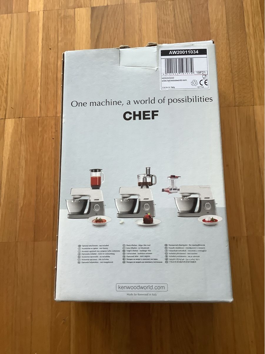 Elettrodomestici da cucina: Lasagne Roller Attachment KAX980ME Neu – Nuovo e nell'imballaggio originale da Zürich venduto da Tucuma 1