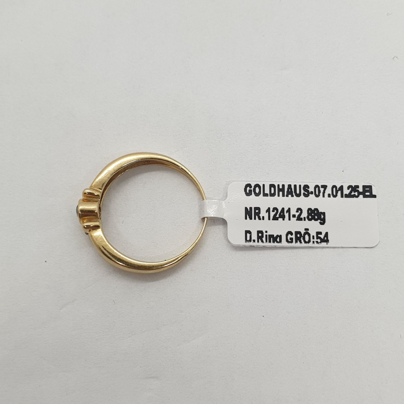Anelli: Echt 18K Gold - Diamant, Saphir Ring – Usato da Luzern venduto da Luzern-Goldhaus 3