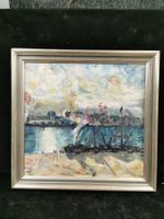 HUILE SUR TOILE SIGNÉE ET DATÉE 86