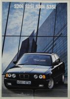 PROSPEKT | 5ER BMW 520i bis 535i - TYP E34 | AB 01.1988 - DE