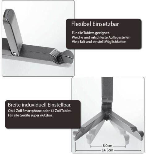 Staffe: Tablet ipad Handy halter Verstellbar – Nuovo (secondo la descrizione) da Kirchdorf AG venduto da Aarereussshop 4
