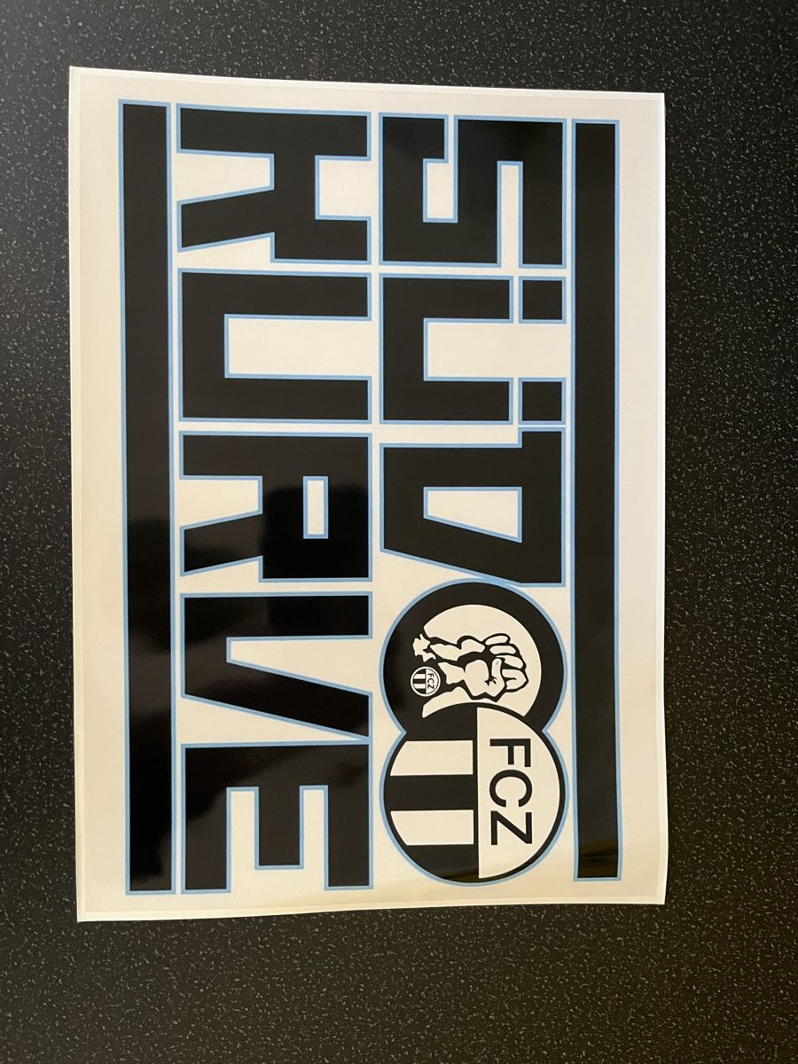 Aufkleber: A4 Sticker FCZ – Neu (gemäss Beschreibung) aus Fribourg von pen_995b