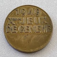 Médaille des 10ème Jeux de Genève 1949 Max Bürgi