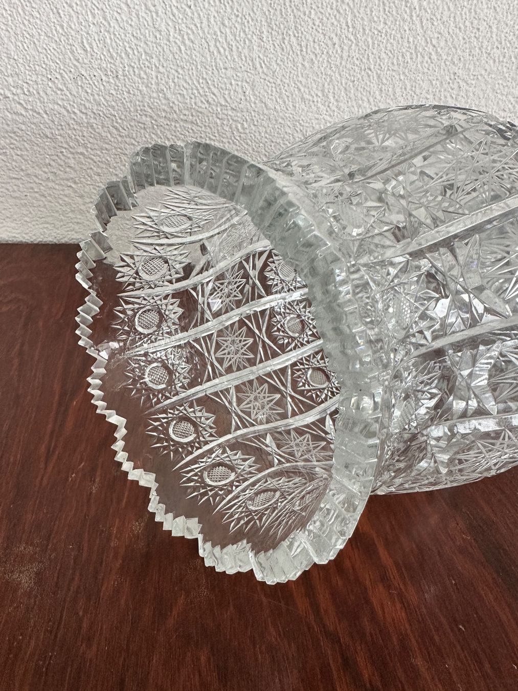 Vasi & Recipienti: grosse Vintage Kristallglas Vase – Usato da Zürich venduto da frauflufelberg 4