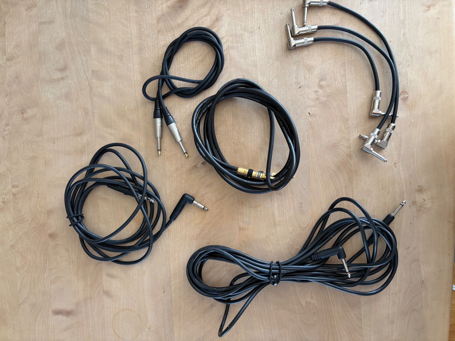 Kabel: 7x Gitarrenkabel, verschiedene Längen – Gebraucht aus Zürich von sulzberg