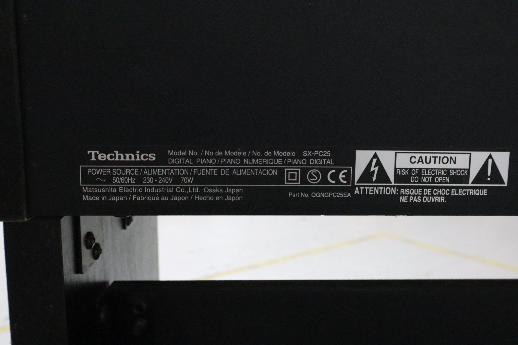 Technics Instruments de musique: TECHNICS SX-PC25 Digital Piano – D'occasion à Volketswil par brockipfannenstil 4