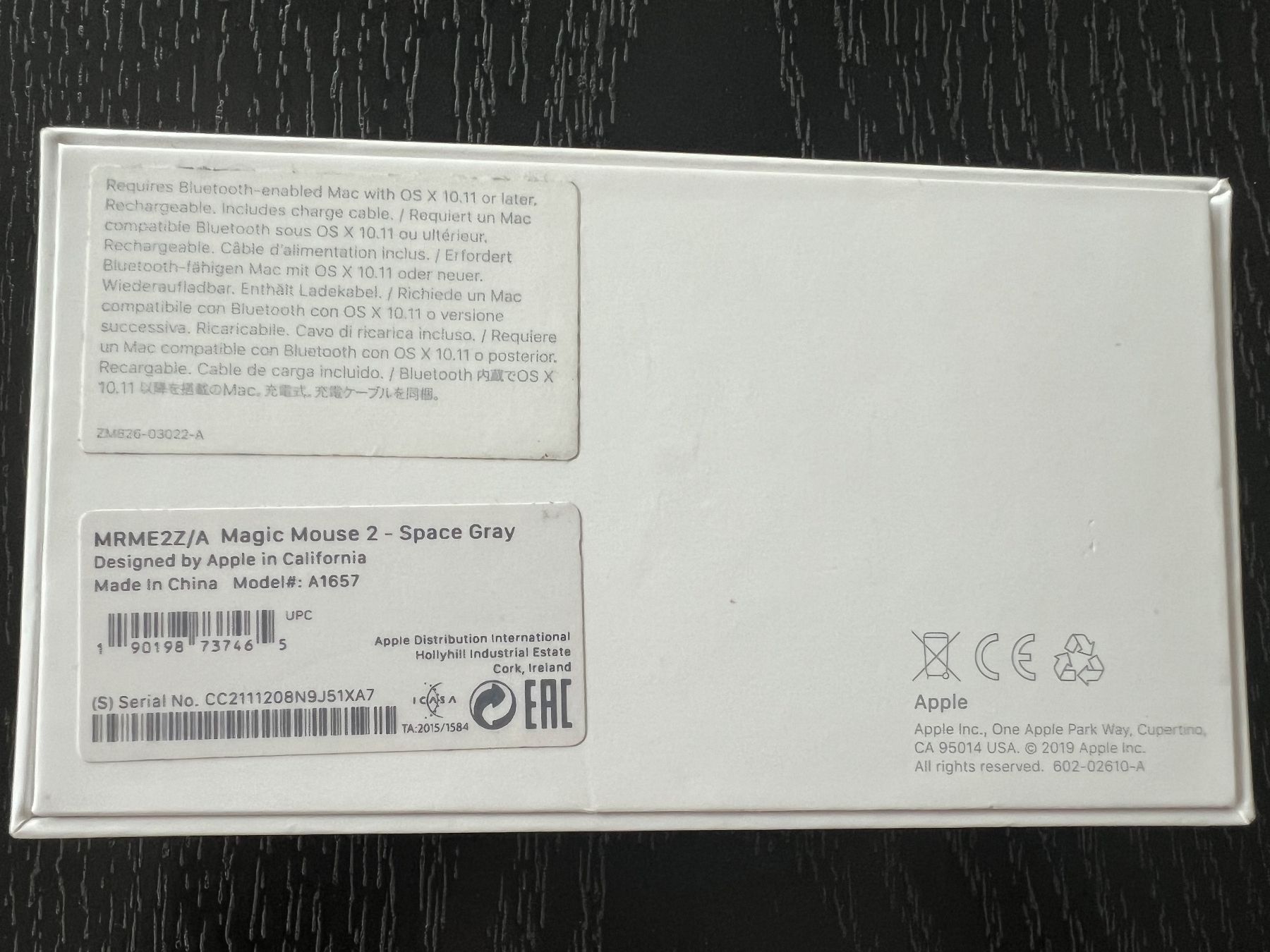 Apple Souris: Apple Magic Mouse – Neuf (Voir description) à Winkel par Lory_ 2
