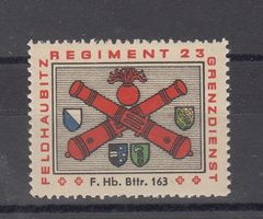 Artillerie 337A/1* F.Hb.Bttr.163 Kat.50.-
