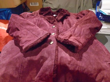 Jacke Grösse 42, Mode Dame, weinrot