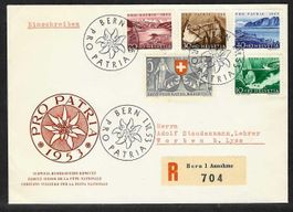 1953, B61-65 Serie auf illustriertem R-FDC (15427)
