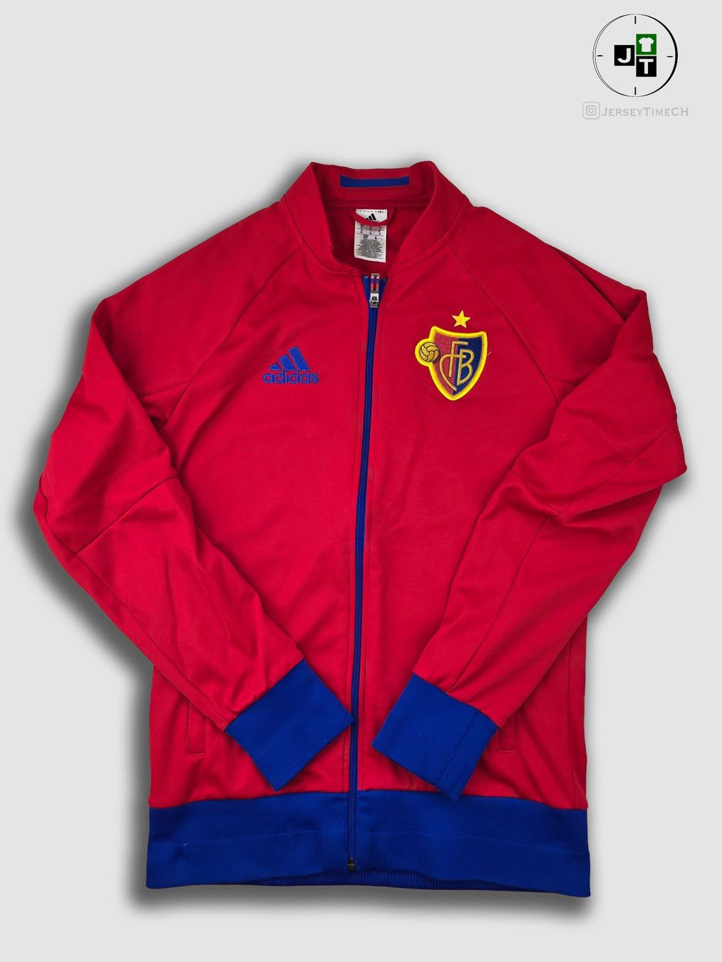 Adidas Giacche: FC BASEL FCB JACKE – Usato da Lüchingen venduto da Jersey_Time
