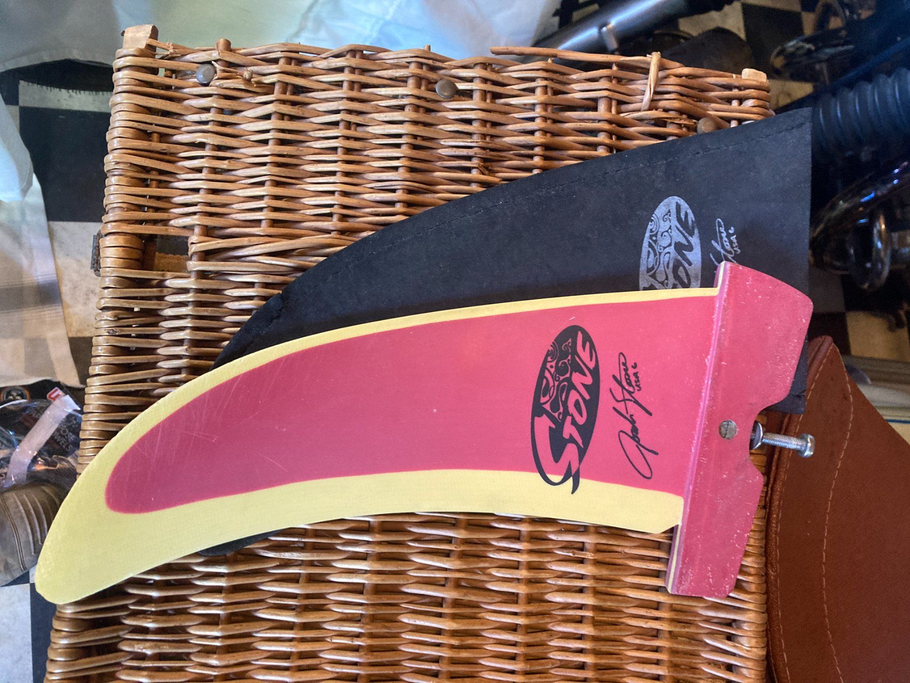 Planches de surf: Windsurf finne – D'occasion à Meggen par BTN_Vintage_Velo