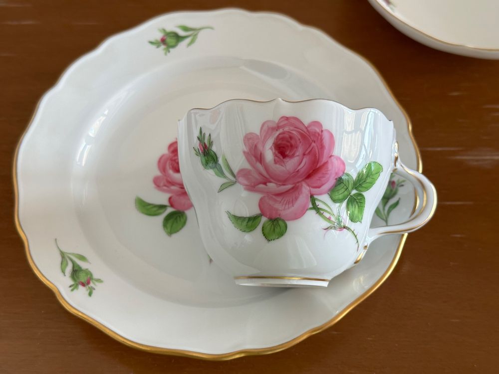 grosse Meissen Tasse Rose 2.Wahl Kaufen auf Ricardo