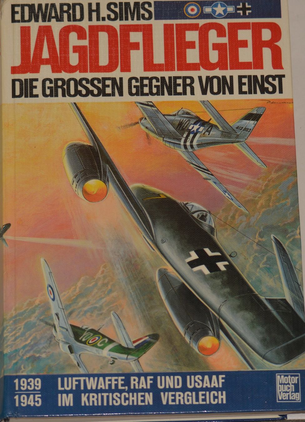 Bücher: Jagdflieger - Die grossen Gegner von einst – Gebraucht aus Basel von Dogana