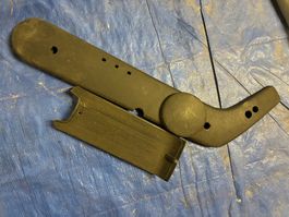 Piaggio Ciao Seitenschutt und Trittbrett Original
