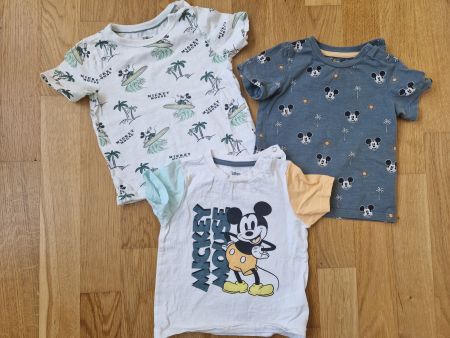 3× Tshirt Mickey Mouse Disney/ Grösse 86-92/ Kleiderpaket