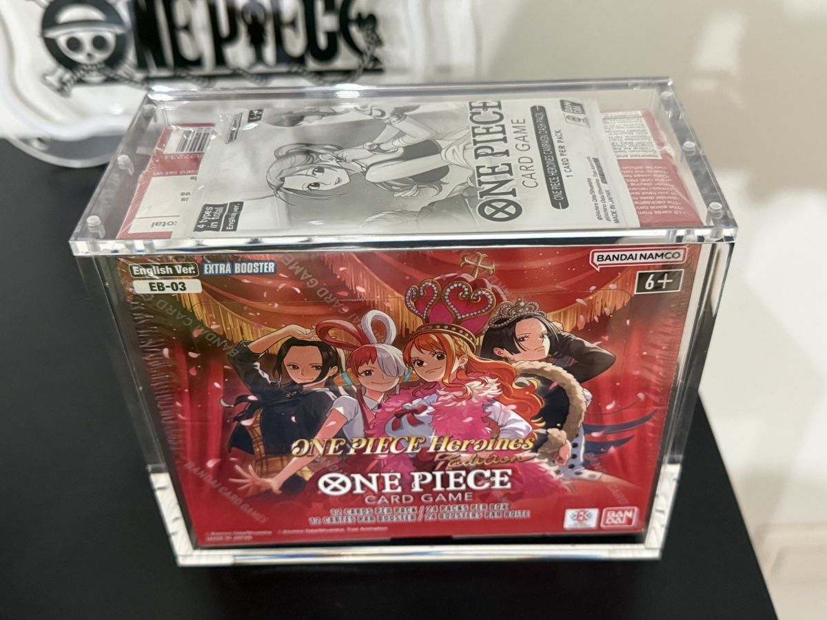 Bandai Sammelbilder & Trading cards: Teca in acrilico per box OnePiece inglese - Acrylic box case – Neu (gemäss Beschreibung) aus Vacallo von SeriousCollector92 1