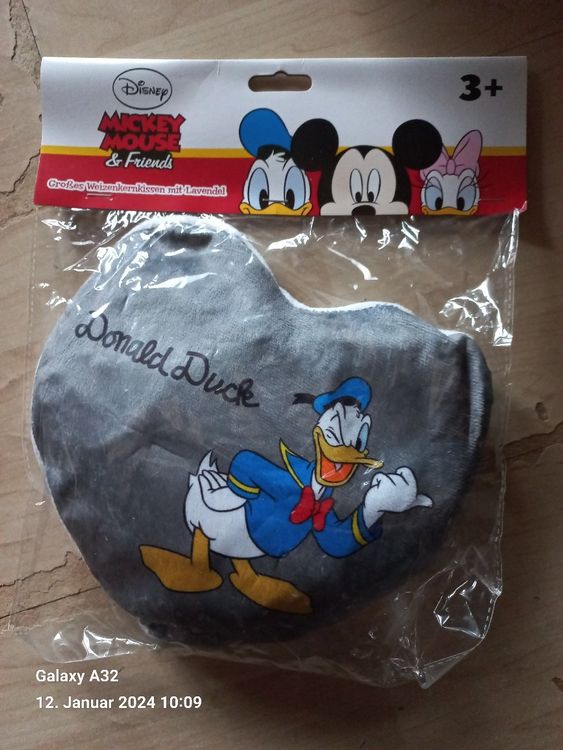 1 Wärmekissen Donald Duck mit Weizen gefüllt | Kaufen auf Ricardo