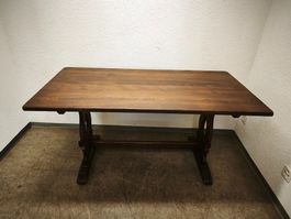 Esstisch Eiche Massiv Holz Rustikal Tisch 150x75x75cm