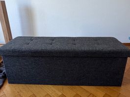 Sitzbox mit viel Stauraum