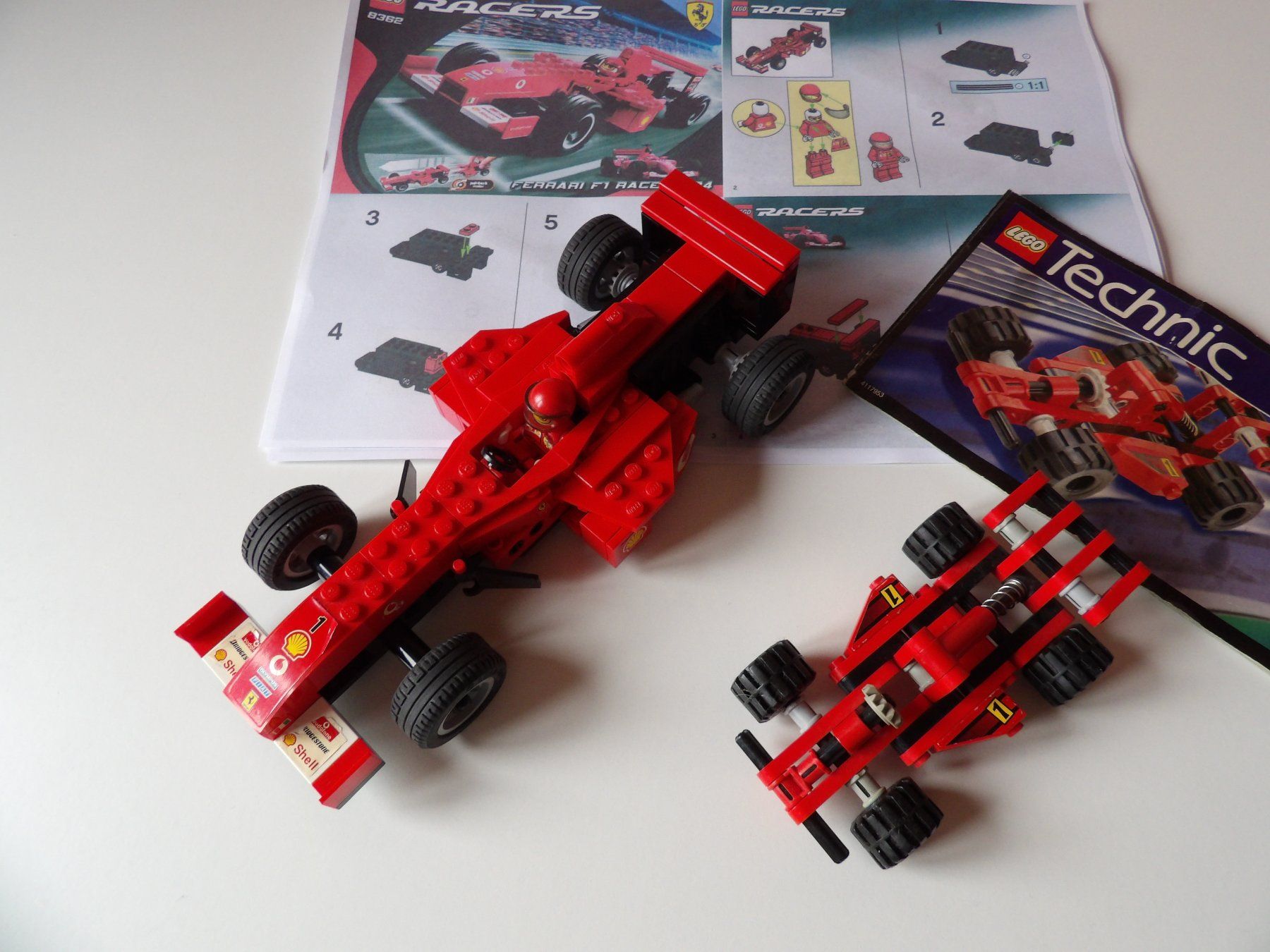 Lego Kit di costruzioni: Lego Ferrari 8362 und Lego Technic 8209 – Usato da Niederlenz venduto da Steff99 1