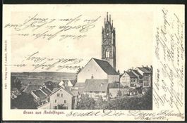 Gruss aus Andelfingen, gelaufen 1905