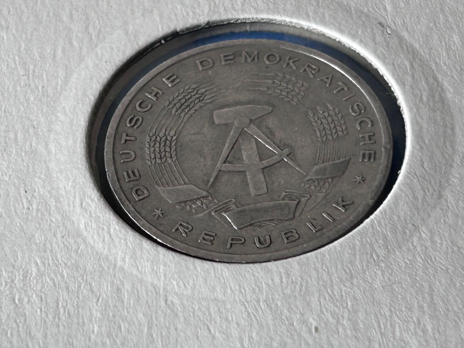 Tutti le monete: Germany - 1 Deutsche Mark 1956 – Usato da Corcelles NE venduto da AJKader 5