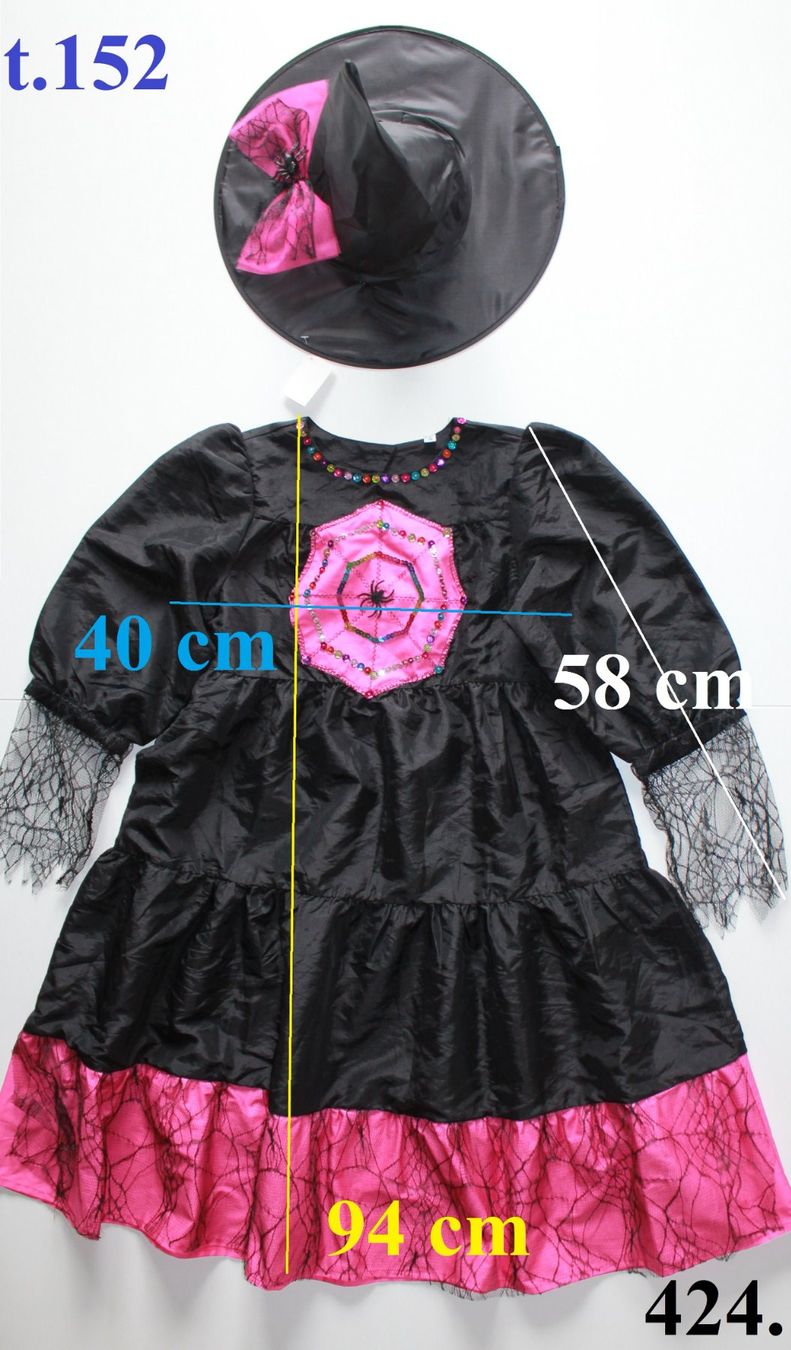 Costumi: Costume sorcière / Hexe t. 152 – Usato da Peseux venduto da CoolShoping 1