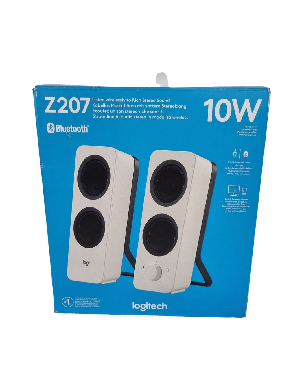 Logitech Lautsprecher: LOGITECH Musikboxen Z207 – Neu (gemäss Beschreibung) aus Wangen b. Olten von Restwert_Wangen