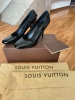 Louis Vuitton Escarpins Vernis Noir, T 39, peu portées 