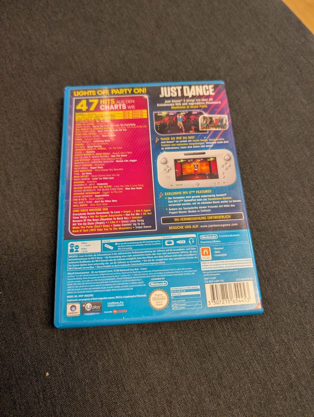 Giochi: Just dance 4 Nintendo Wii u – Usato da Giubiasco venduto da Ticinerd 1